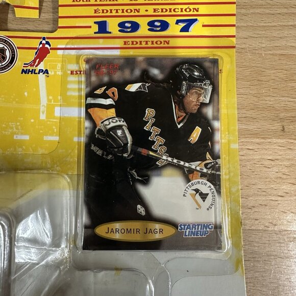 1997 Starting Lineup SLU Jaromir Jagr Action Figure Sealed - Picture 4 of 4